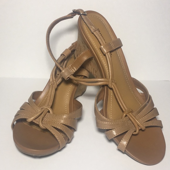 franco fortini Shoes - Tan Franco Fortini sling backs shoes size 9